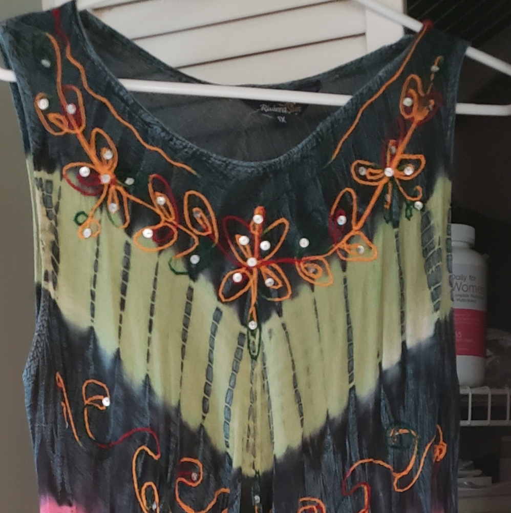 Summer tye dye dress